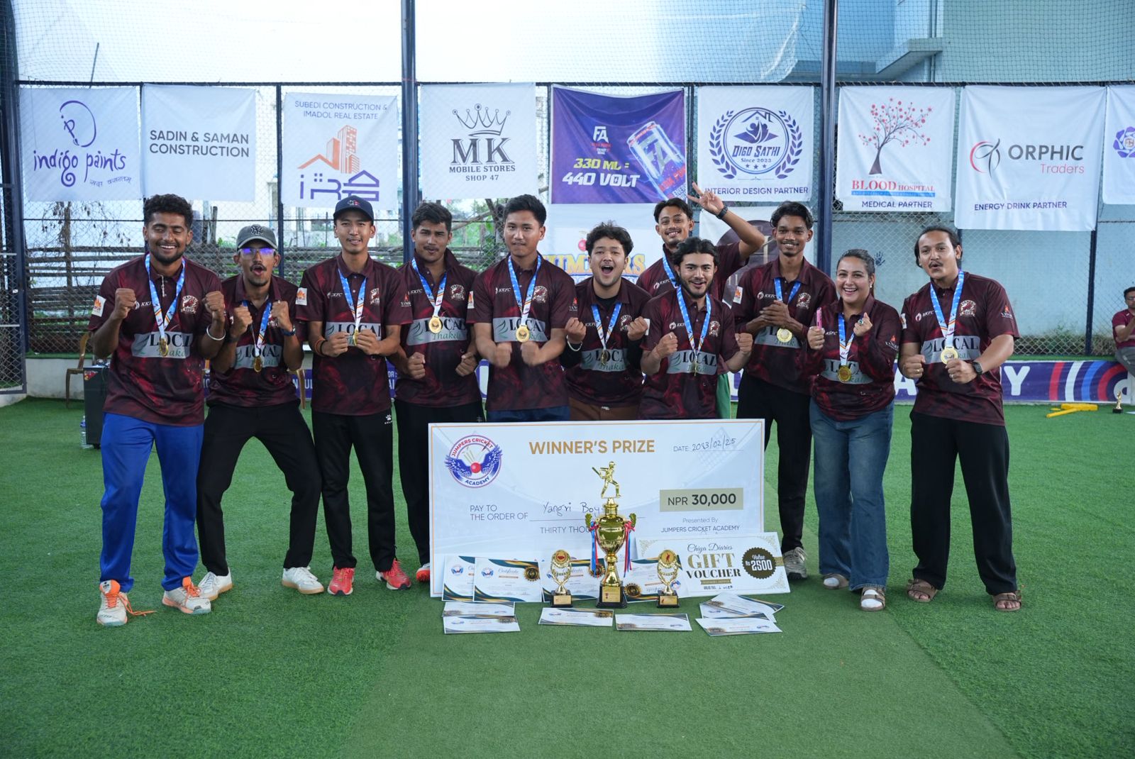 JCA Cricsal Open Tournament 2083