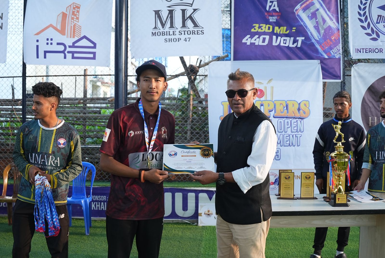 JCA Cricsal Open Tournament 2083